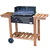 Parrilla de barbacoa de lujo QJJML, parrilla de barbacoa al aire libre